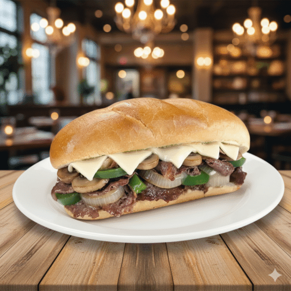 Philly Garlic Cheesesteak
